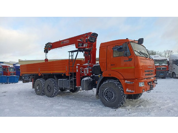 Бортовой грузовик/ Платформа, Автоманипулятор Бортовой грузовик КАМАЗ 43118-50 6х6 с КМУ Horyong 216 2025: фото 4