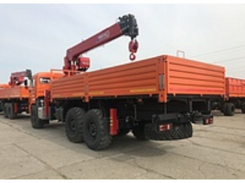 Новый Грузовик бортовой/ Платформа, Автоманипулятор Бортовой грузовик КАМАЗ 43118-50 6х6 с КМУ Horyong 216 2025: фото 4