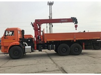 Новый Грузовик бортовой/ Платформа, Автоманипулятор Бортовой грузовик КАМАЗ 43118-50 6х6 с КМУ Horyong 216 2025: фото 5