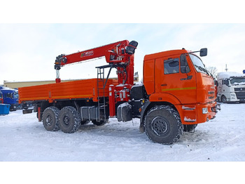 Бортовой грузовик/ Платформа, Автоманипулятор Бортовой грузовик КАМАЗ 43118-50 6х6 с КМУ Horyong 216 2025: фото 5