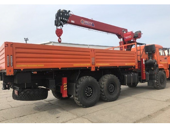 Новый Грузовик бортовой/ Платформа, Автоманипулятор Бортовой грузовик КАМАЗ 43118-50 6х6 с КМУ Horyong 216 2025: фото 3