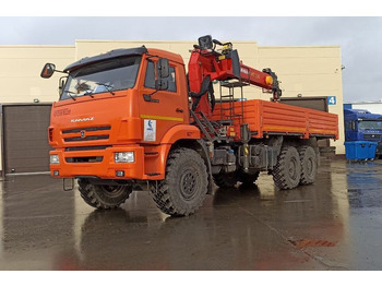 Бортовой грузовик/ Платформа, Автоманипулятор Бортовой грузовик КАМАЗ 43118-50 6х6 с КМУ Palfinger 2025: фото 4