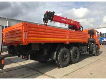 Новый Грузовик бортовой/ Платформа, Автоманипулятор Бортовой грузовик КАМАЗ 43118-50 с КМУ Palfinger, 2024: фото 2