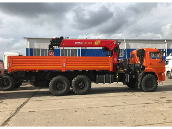 Новый Грузовик бортовой/ Платформа, Автоманипулятор Бортовой грузовик КАМАЗ 43118-50 с КМУ Palfinger, 2024: фото 3