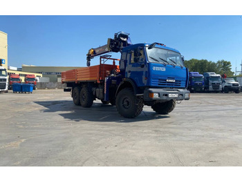 Бортовой грузовик/ Платформа, Автоманипулятор Бортовой грузовик КАМАЗ 43118 6х6 с КМУ DONGYANG 1926 2010: фото 3