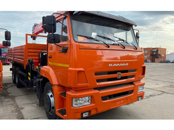 Бортовой грузовик/ Платформа, Автоманипулятор Бортовой грузовик КАМАЗ 65115 6х4 с КМУ Инман, 2025: фото 4