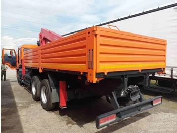 Бортовой грузовик/ Платформа, Автоманипулятор Бортовой грузовик КАМАЗ 65115 с КМУ Horyong, 2024: фото 4