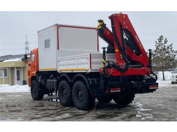 Бортовой грузовик/ Платформа, Автоманипулятор Бортовой грузовик Камаз 43118 6х6 ГПА с КМУ ИМ95: фото 4