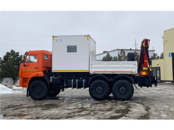 Бортовой грузовик/ Платформа, Автоманипулятор Бортовой грузовик Камаз 43118 6х6 ГПА с КМУ ИМ95: фото 3