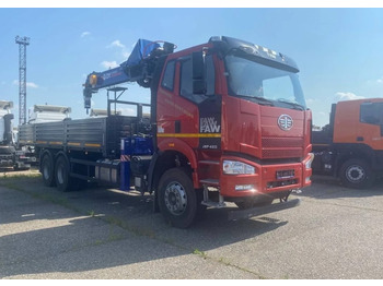 Новый Грузовик бортовой/ Платформа, Автоманипулятор FAW 3250 (J6P) 6×4 с КМУ Dongyang 1956 ACE, 2025: фото 2