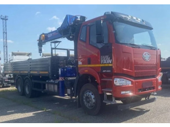Новый Грузовик бортовой/ Платформа, Автоманипулятор FAW 3250 (J6P) 6×4 с КМУ Dongyang 1956 ACE, 2025: фото 4