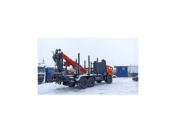 Лесовоз, сортиментовоз Лесовоз КАМАЗ 43118 6х6 с КМУ Велмаш-С 10-74 2025: фото 3