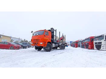 Новый Лесовоз, Автоманипулятор Лесовоз КАМАЗ 43118 6х6 с КМУ Велмаш-С 10-74 2025: фото 3