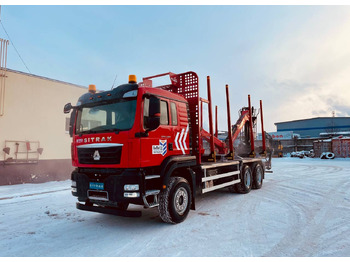 Новый Лесовоз, Автоманипулятор Лесовоз Sitrak C7H 6х4 с КМУ Велмаш-С 10-86: фото 3