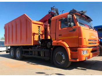 Новый Самосвал, Автоманипулятор Ломовоз КАМАЗ 65115 с КМУ Велмаш-С 30 м3 2025: фото 2