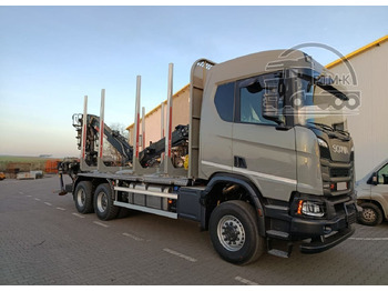 Лесовоз, сортиментовоз SCANIA R