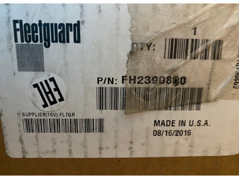 Новый Топливный фильтр Fleetguard FH23908JX фильтр топливный: фото 2 Новый Топливный фильтр Fleetguard FH23908JX фильтр топливный: фото 2