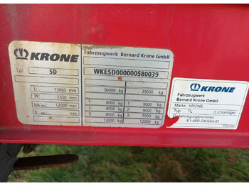 Шторно-бортовой полуприцеп Krone SD: фото 2 Шторно-бортовой полуприцеп Krone SD: фото 2