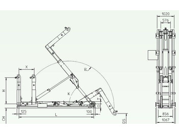 Новый Система портальной погрузки/ Мультилифт ETA ETA-2060: фото 5