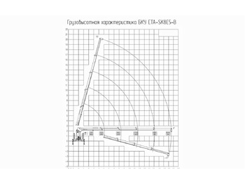 Новый Кран-манипулятор ETACRANE ETA-SK8E5-B: фото 5