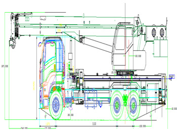 Мобильный кран ISUZU