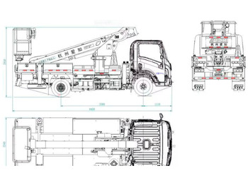 Грузовик с подъемником ISUZU