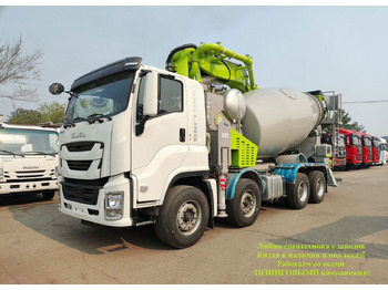 Автобетононасос-смеситель ISUZU