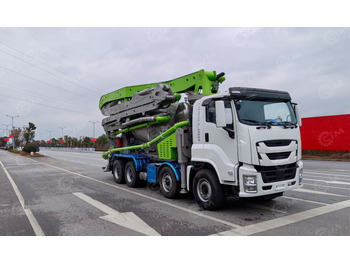 Автобетононасос-смеситель ISUZU