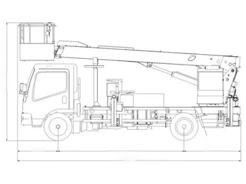 Грузовик с подъемником ISUZU