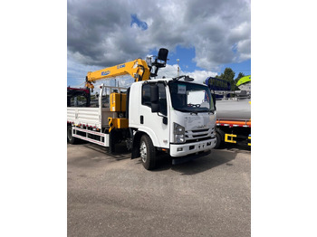 Новый Грузовик бортовой/ Платформа, Автоманипулятор Isuzu 700P: фото 2
