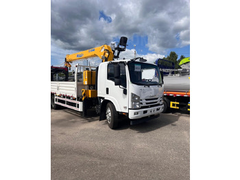 Новый Грузовик бортовой/ Платформа, Автоманипулятор Isuzu 700P: фото 2