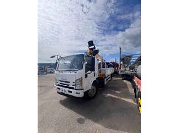 Новый Грузовик бортовой/ Платформа, Автоманипулятор Isuzu 700P: фото 3