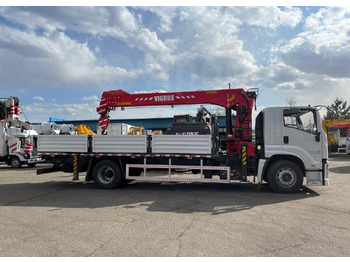 Новый Грузовик бортовой/ Платформа, Автоманипулятор Isuzu Giga: фото 4