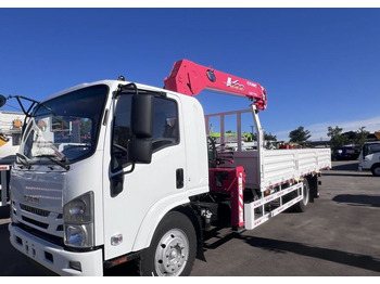 Новый Грузовик бортовой/ Платформа, Автоманипулятор Isuzu Elf (N-series): фото 5