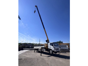 Новый Грузовик бортовой/ Платформа, Автоманипулятор Isuzu Elf (N-series): фото 3