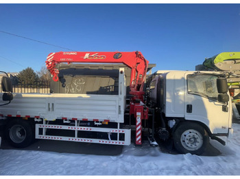 Новый Грузовик бортовой/ Платформа, Автоманипулятор Isuzu Elf: фото 4