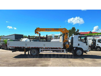 Новый Грузовик бортовой/ Платформа, Автоманипулятор Isuzu Elf: фото 4