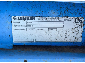 Культиватор LEMKEN Kristal: фото 4 Культиватор LEMKEN Kristal: фото 4