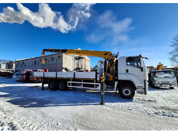 Новый Бортовой грузовик/ Платформа, Автоманипулятор Isuzu Giga: фото 3