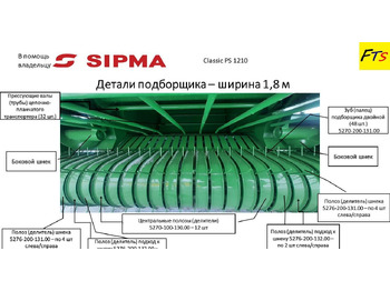 Новый Пресс-подборщик рулонный Sipma PS 1210 CLASSIC: фото 2