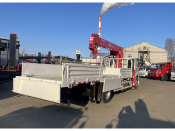 Новый Грузовик бортовой/ Платформа, Автоманипулятор Isuzu Elf: фото 5