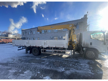 Новый Грузовик бортовой/ Платформа, Автоманипулятор Isuzu Elf: фото 3 Новый Грузовик бортовой/ Платформа, Автоманипулятор Isuzu Elf: фото 3