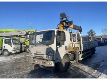 Новый Грузовик бортовой/ Платформа, Автоманипулятор Isuzu Elf: фото 2 Новый Грузовик бортовой/ Платформа, Автоманипулятор Isuzu Elf: фото 2