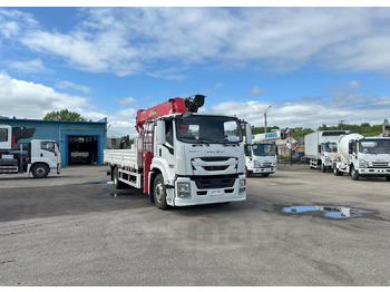 Новый Грузовик бортовой/ Платформа, Автоманипулятор Isuzu Giga: фото 3