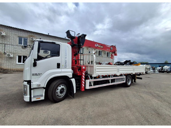 Новый Грузовик бортовой/ Платформа, Автоманипулятор Isuzu Elf (N-series): фото 4