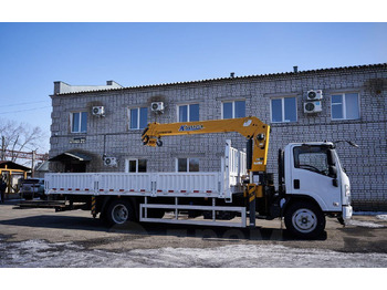 Новый Грузовик бортовой/ Платформа, Автоманипулятор Isuzu Elf: фото 2 Новый Грузовик бортовой/ Платформа, Автоманипулятор Isuzu Elf: фото 2