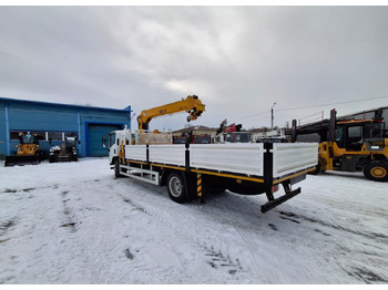 Новый Грузовик бортовой/ Платформа, Автоманипулятор Isuzu Elf: фото 3