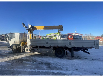 Новый Грузовик бортовой/ Платформа, Автоманипулятор Isuzu Elf: фото 5