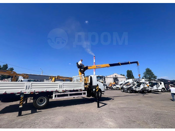 Новый Грузовик бортовой/ Платформа, Автоманипулятор Isuzu Elf: фото 5