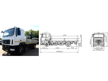 Грузовик бортовой/ Платформа МАЗ